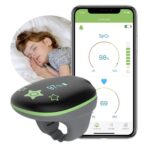 LOOKEE® Smart KidsO2™ Sleep & Activity Oxygen Monitor with Audio Alarm and App Notification | Track Oxygen Level, Heart Rate